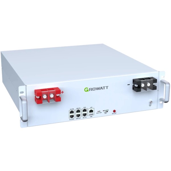 Фото - Батарея для солнечного инвертора Growatt 51.2V 100Ah 5.12kWh (Hope 5.0L-B1)